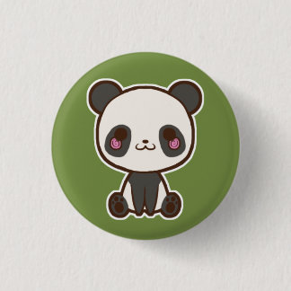 Macaron Rond 2,50 Cm Bouton de panda