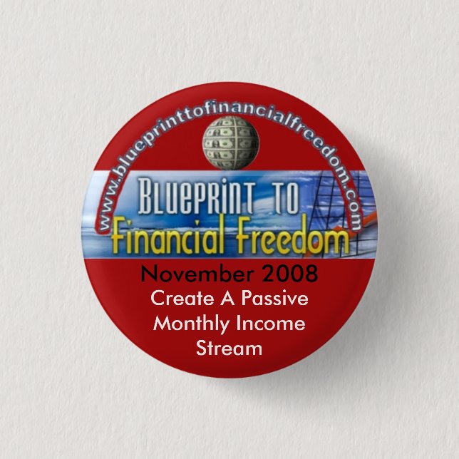 Macaron Rond 2,50 Cm Bouton de participation de #b2ff (Devant)