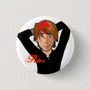 Macaron Rond 2,50 Cm Bouton de Peter