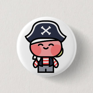 Macaron Rond 2,50 Cm Bouton de pirate de Pookah