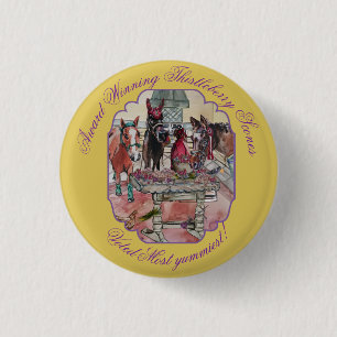 MACARON ROND 2,50 CM BOUTON DE PRIX POUR LES MARCHANDISES CUITES