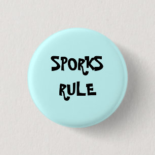 Macaron Rond 2,50 Cm Bouton DE RÈGLE SPORTS