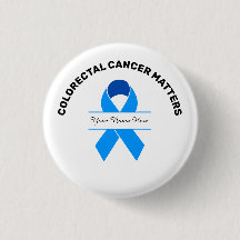Bouton de sensibilisation au cancer colorectal