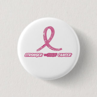 Macaron Rond 2,50 Cm Bouton de sensibilisation au cancer du sein