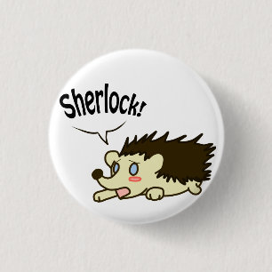 Macaron Rond 2,50 Cm Bouton de Sherlock