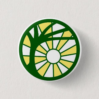 Macaron Rond 2,50 Cm Bouton de symbole d'Atheopagan