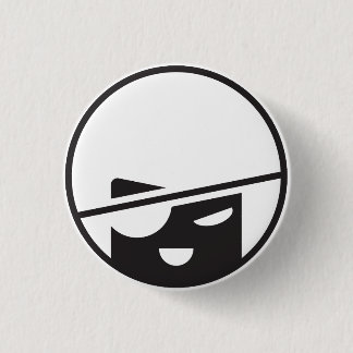Macaron Rond 2,50 Cm Bouton de Tran de pirate par le jaesond