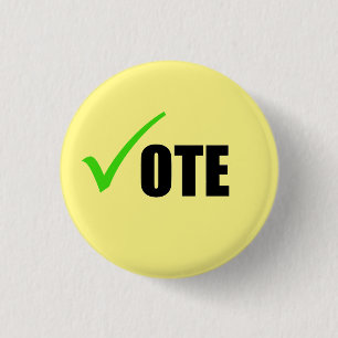 Macaron Rond 2,50 Cm Bouton de vote