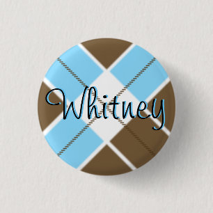Macaron Rond 2,50 Cm Bouton de Whitney