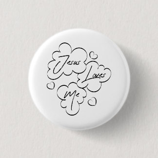Macaron Rond 2,50 Cm Bouton d'illustration du texte biblique