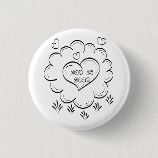 Macaron Rond 2,50 Cm Bouton d'illustration du texte biblique