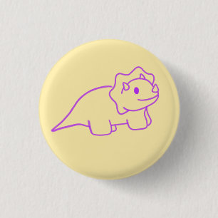 Macaron Rond 2,50 Cm bouton dino