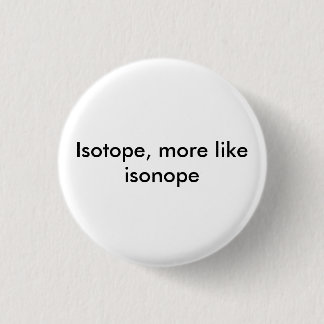 Macaron Rond 2,50 Cm bouton d'isonope