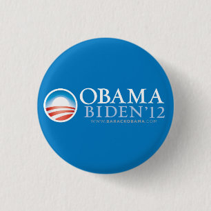 Macaron Rond 2,50 Cm Bouton d'Obama 2012