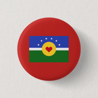 Macaron Rond 2,50 Cm Bouton Drapeau Jilltopia
