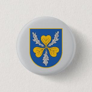Macaron Rond 2,50 Cm Bouton du blason de Bismarck