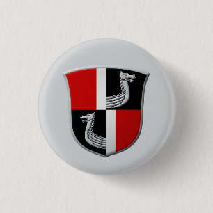 Macaron Rond 2,50 Cm Bouton du blason de Tirpitz