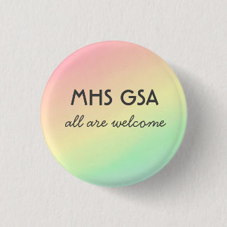 Macaron Rond 2,50 Cm Bouton du lycée GSA de Millbrook