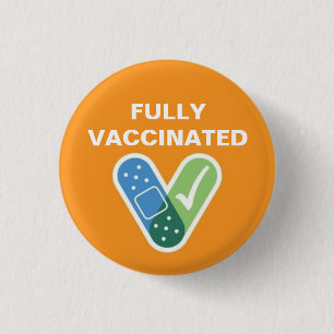 Macaron Rond 2,50 Cm Bouton entièrement vacciné