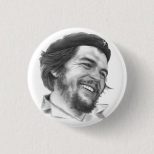 Macaron Rond 2,50 Cm Bouton Ernesto "Che" Guevara