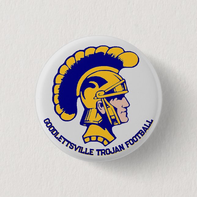 Macaron Rond 2,50 Cm Bouton Esprit (Devant)