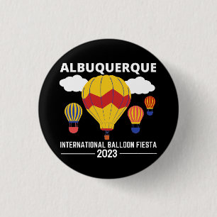 Macaron Rond 2,50 Cm Bouton Fiesta du ballon Albuquerque