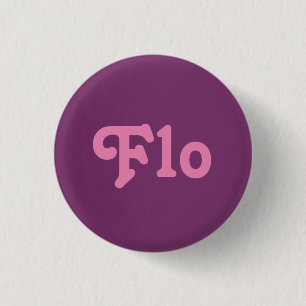 Macaron Rond 2,50 Cm Bouton Flo