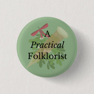 Macaron Rond 2,50 Cm Bouton folklorique pratique