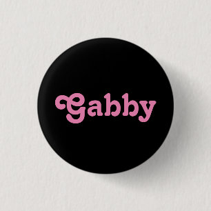 Macaron Rond 2,50 Cm Bouton Gabby
