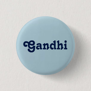 Macaron Rond 2,50 Cm Bouton Gandhi
