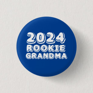 Macaron Rond 2,50 Cm Bouton Grandma de recrue 2024