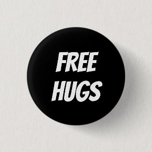 Macaron Rond 2,50 Cm Bouton GRATUIT HUGS