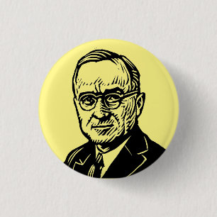 Macaron Rond 2,50 Cm Bouton Harry Truman