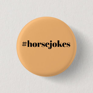 Macaron Rond 2,50 Cm Bouton #horsejokes