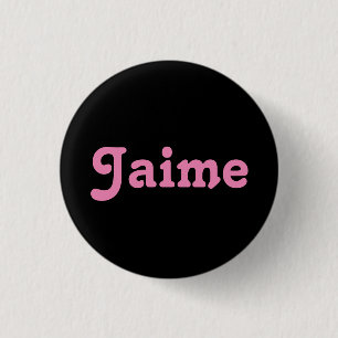 Macaron Rond 2,50 Cm Bouton Jaime