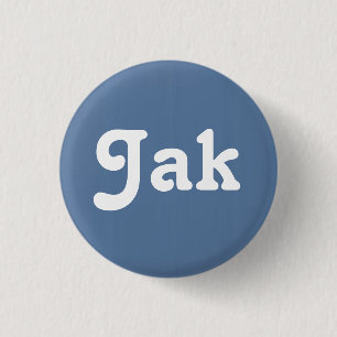 Macaron Rond 2,50 Cm Bouton Jak
