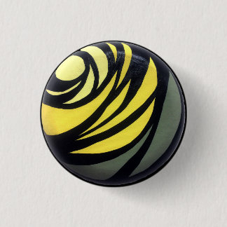 Macaron Rond 2,50 Cm Bouton jaune de Chakra