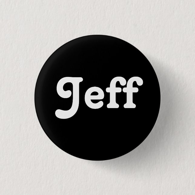 Macaron Rond 2,50 Cm Bouton Jeff (Devant)