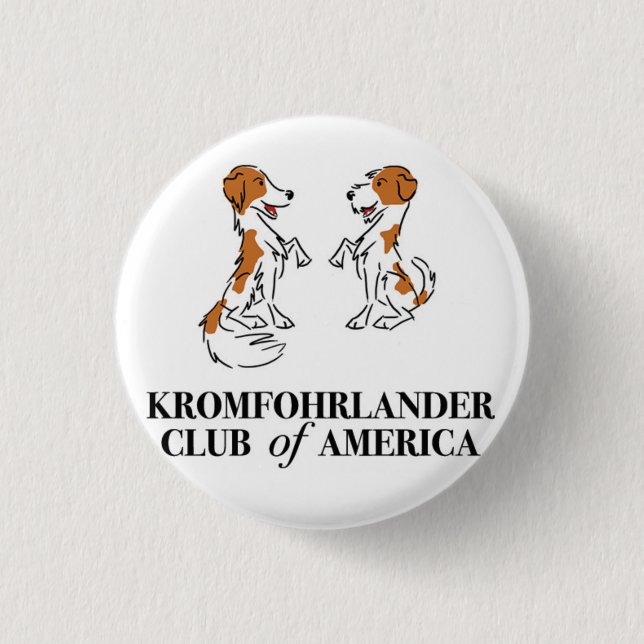 Macaron Rond 2,50 Cm Bouton KCOA (Devant)
