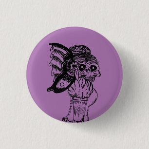 Macaron Rond 2,50 Cm Bouton Lady Macbeth