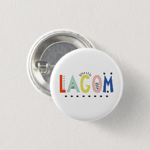 Macaron Rond 2,50 Cm Bouton Lagom Colours