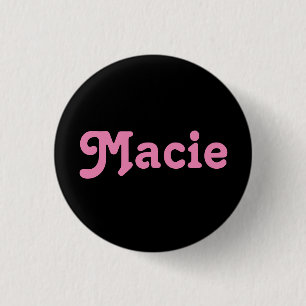 Macaron Rond 2,50 Cm Bouton Macie