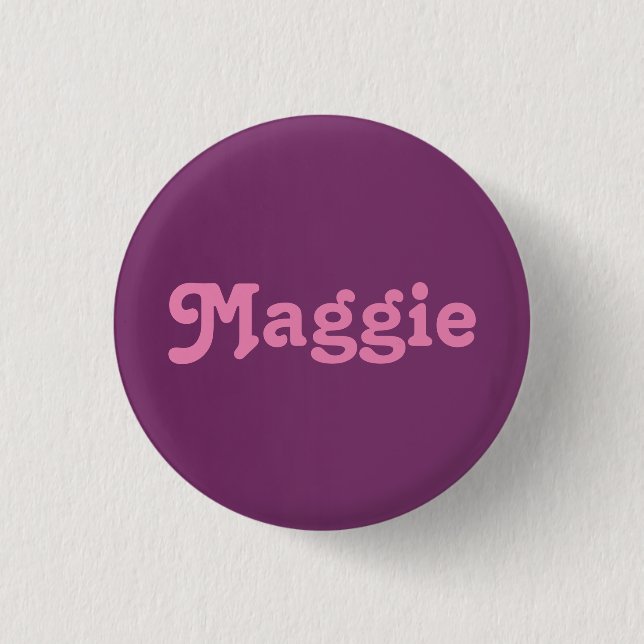 Macaron Rond 2,50 Cm Bouton Maggie (Devant)