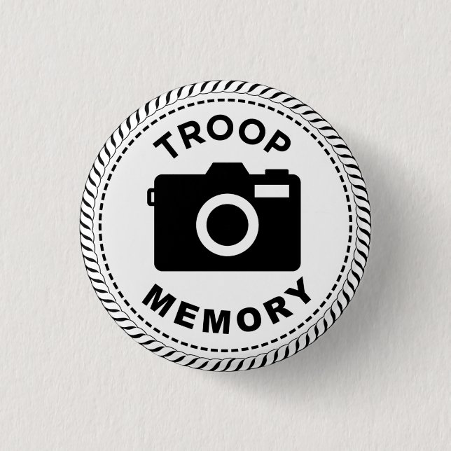 Macaron Rond 2,50 Cm Bouton Mémoire Troop IGGPPCamp 2023 (Devant)