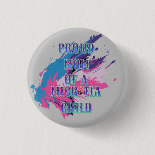 Macaron Rond 2,50 Cm Bouton Microtia