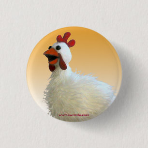Macaron Rond 2,50 Cm Bouton minuscule de poulet