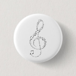 Macaron Rond 2,50 Cm Bouton musical