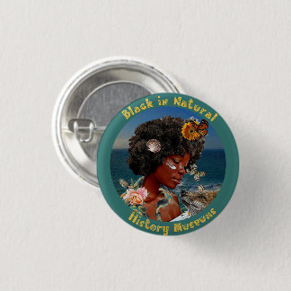 Macaron Rond 2,50 Cm Bouton Noir en histoire naturelle Musées