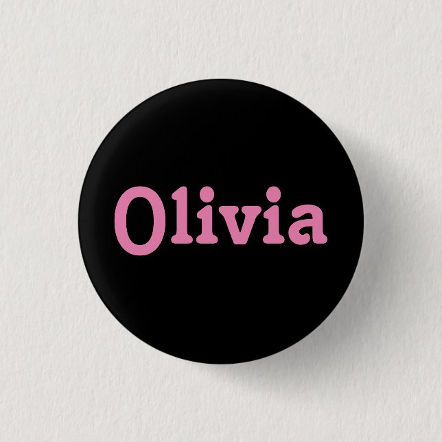 Macaron Rond 2,50 Cm Bouton Olivia (Devant)