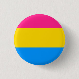 Macaron Rond 2,50 Cm Bouton Pansexuel